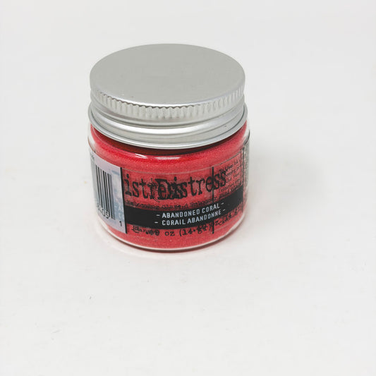 Distress Embossing Powder Abandoned Coral