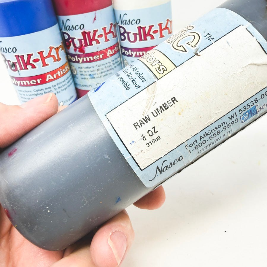 Nasco Bulk-Krylic Polymer Artists' Colors Acrylic Paint - 8oz