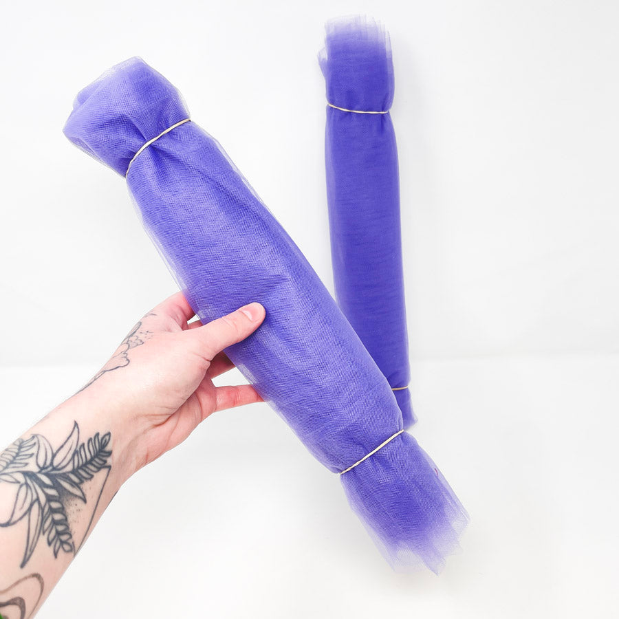 54" x 72" Purple Tulle (1)