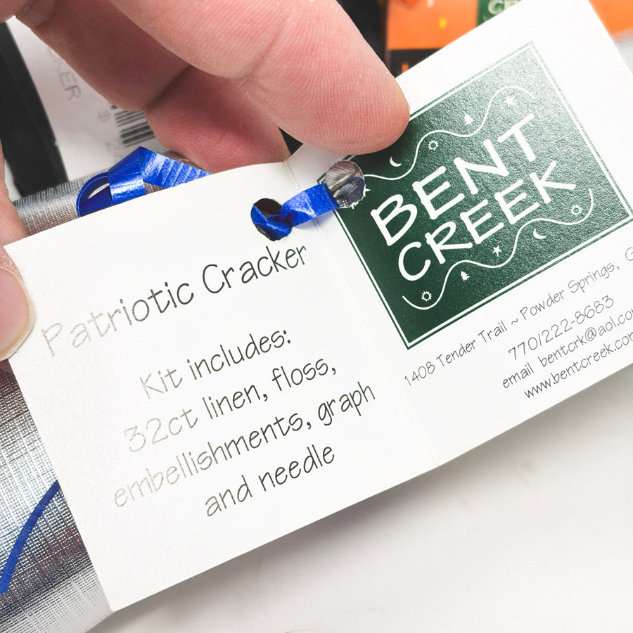 Bent Creek Holiday Crackers Cross Stitch Kits