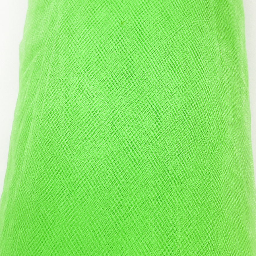 84" x 112" Lime Green Tulle