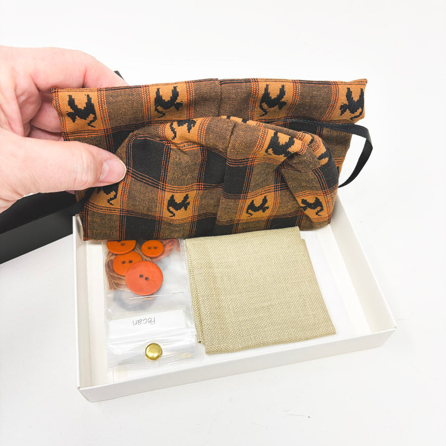 Bent Creek "Booo" Tuckaway Bag Cross Stitch Kit