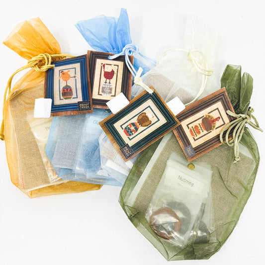 Bent Creek "On An Egg" Cross Stitch Kits