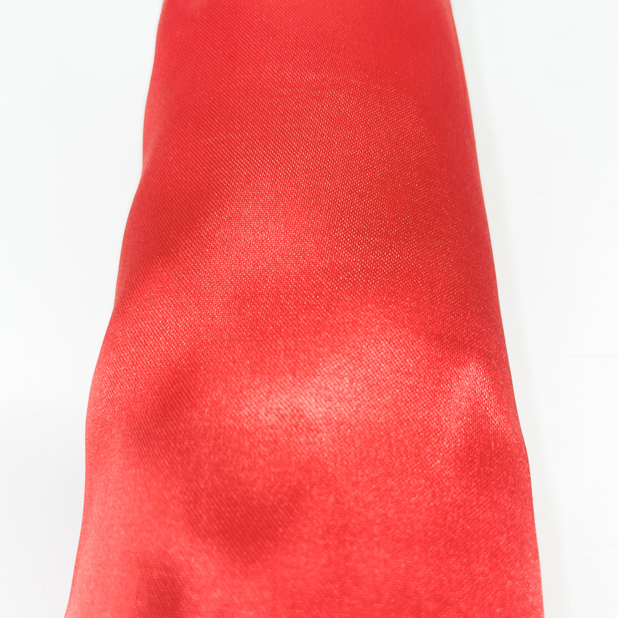 45" x 50" Red Satin Fabric