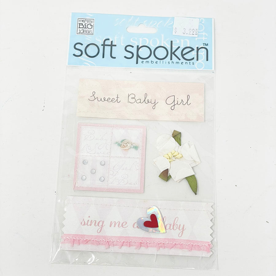 Baby  Girl - Soft Spoken Embellishments