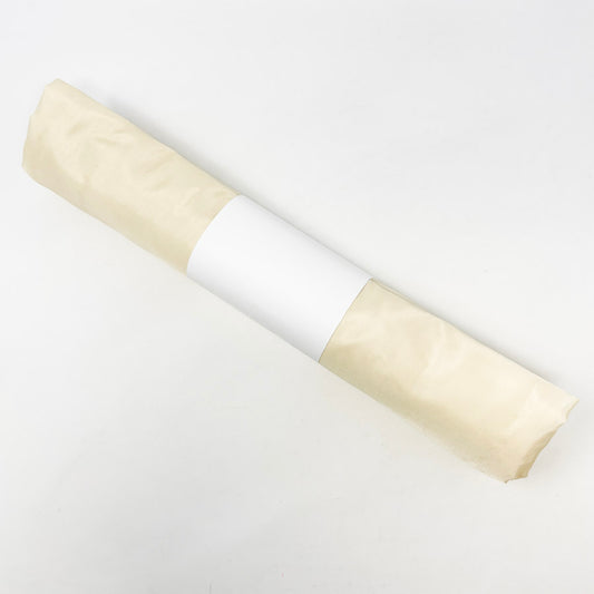 60" x 3.75 Yds Cream Polyester Satiny Fabric