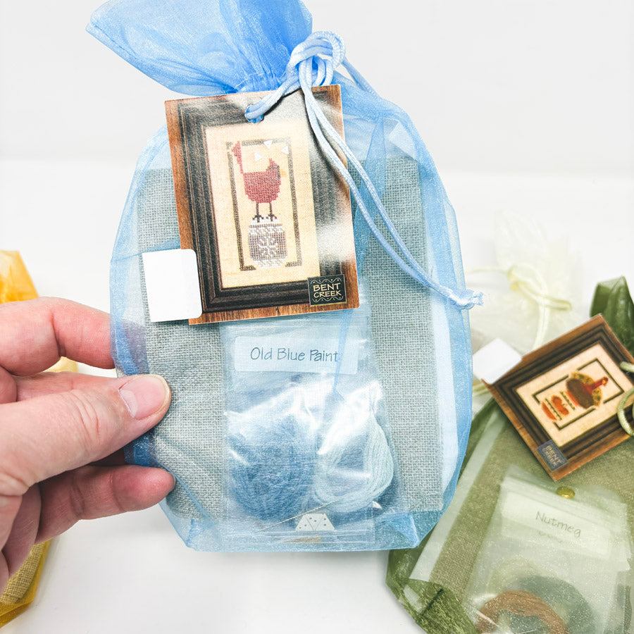 Bent Creek "On An Egg" Cross Stitch Kits