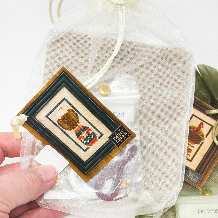 Bent Creek "On An Egg" Cross Stitch Kits