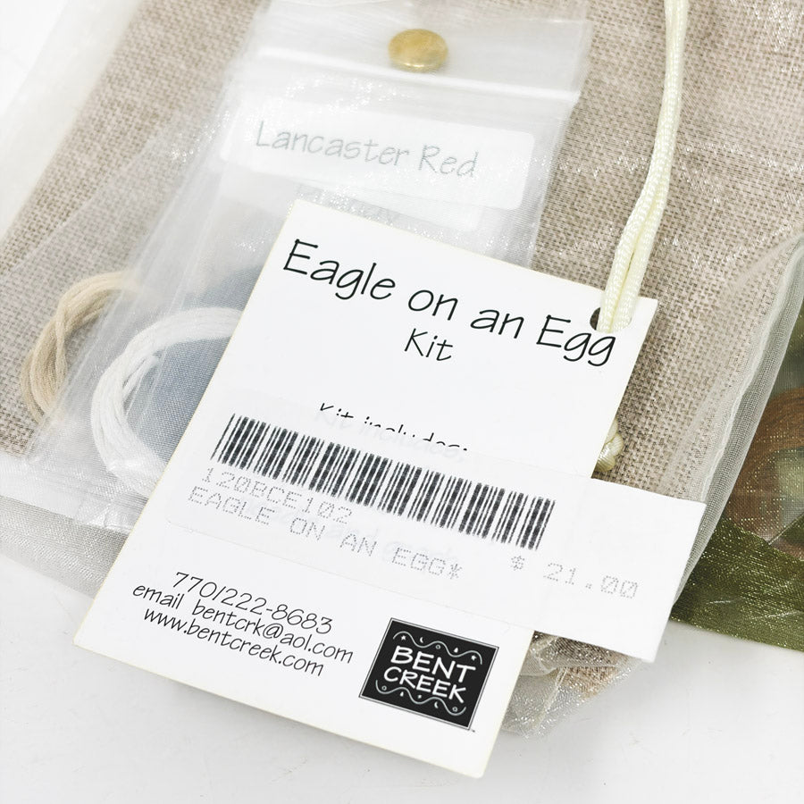 Bent Creek "On An Egg" Cross Stitch Kits