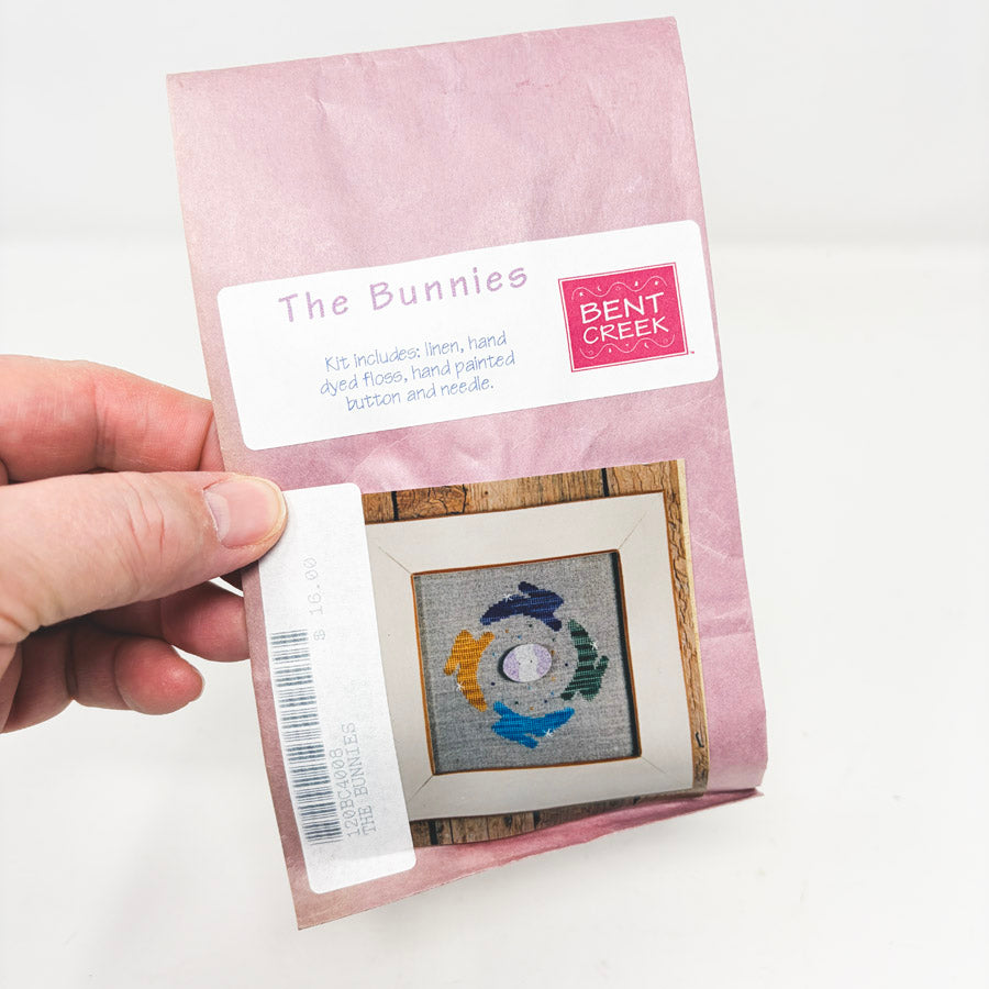 Bent Creek "The Bunnies" Cross Stitch Kit