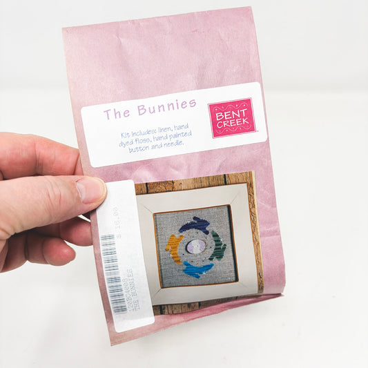 Bent Creek "The Bunnies" Cross Stitch Kit
