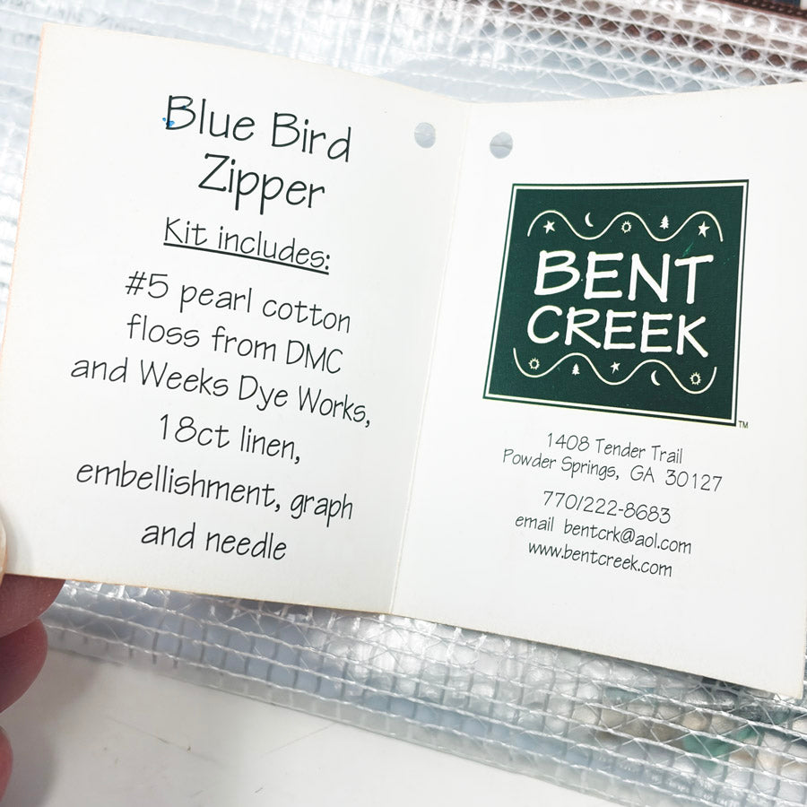 Bent Creek Long Zipper Cross Stitch Kits