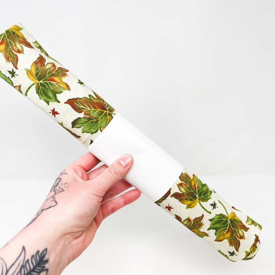 30" x 42" Autumn Leaf Signature Classics by Oakhurst Textiles Cotton Fabric Remnant