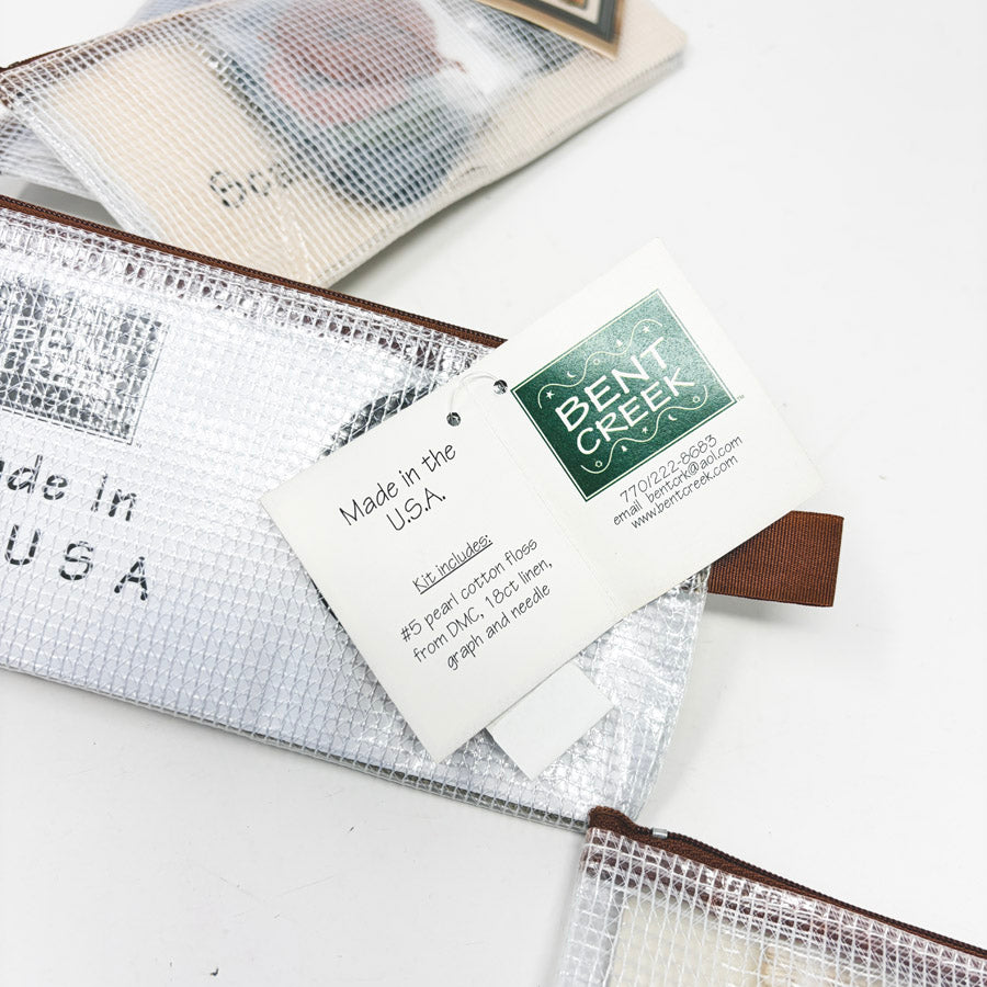 Bent Creek Long Zipper Cross Stitch Kits