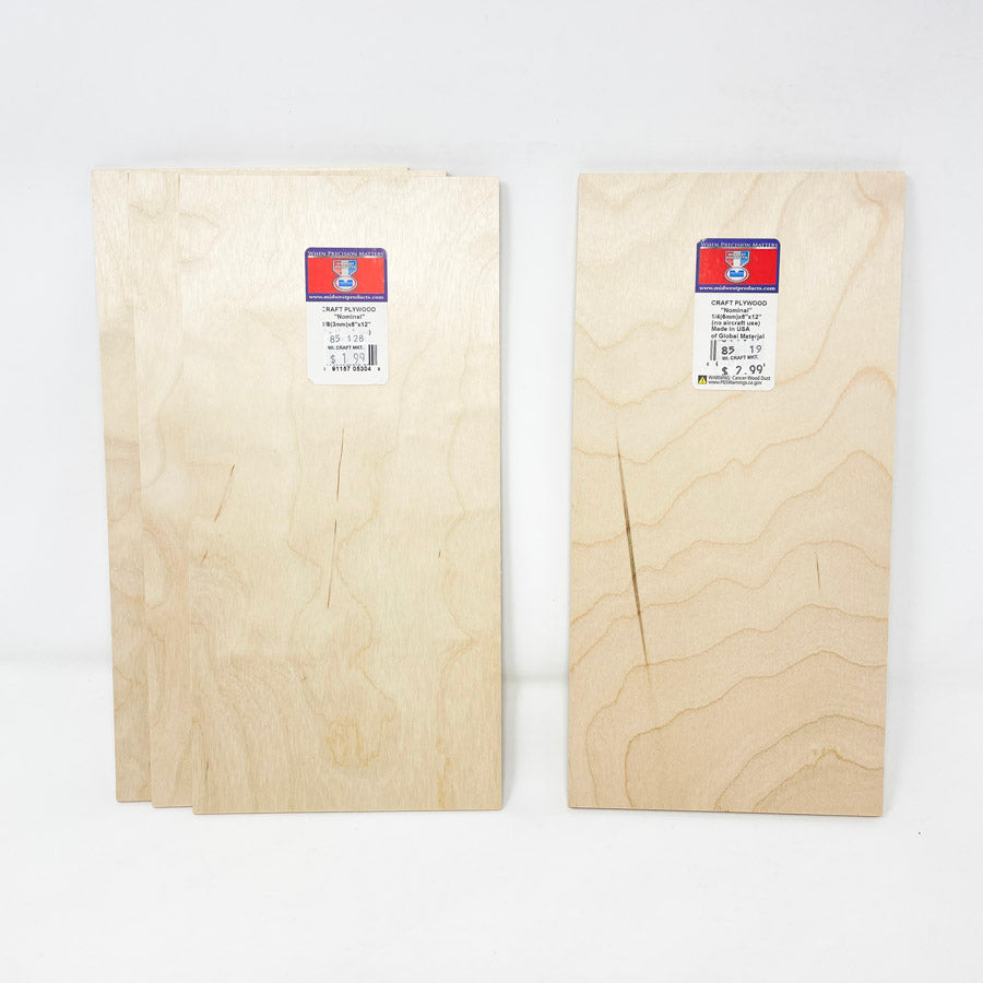 Craft Plywood 6" x 12" (1)
