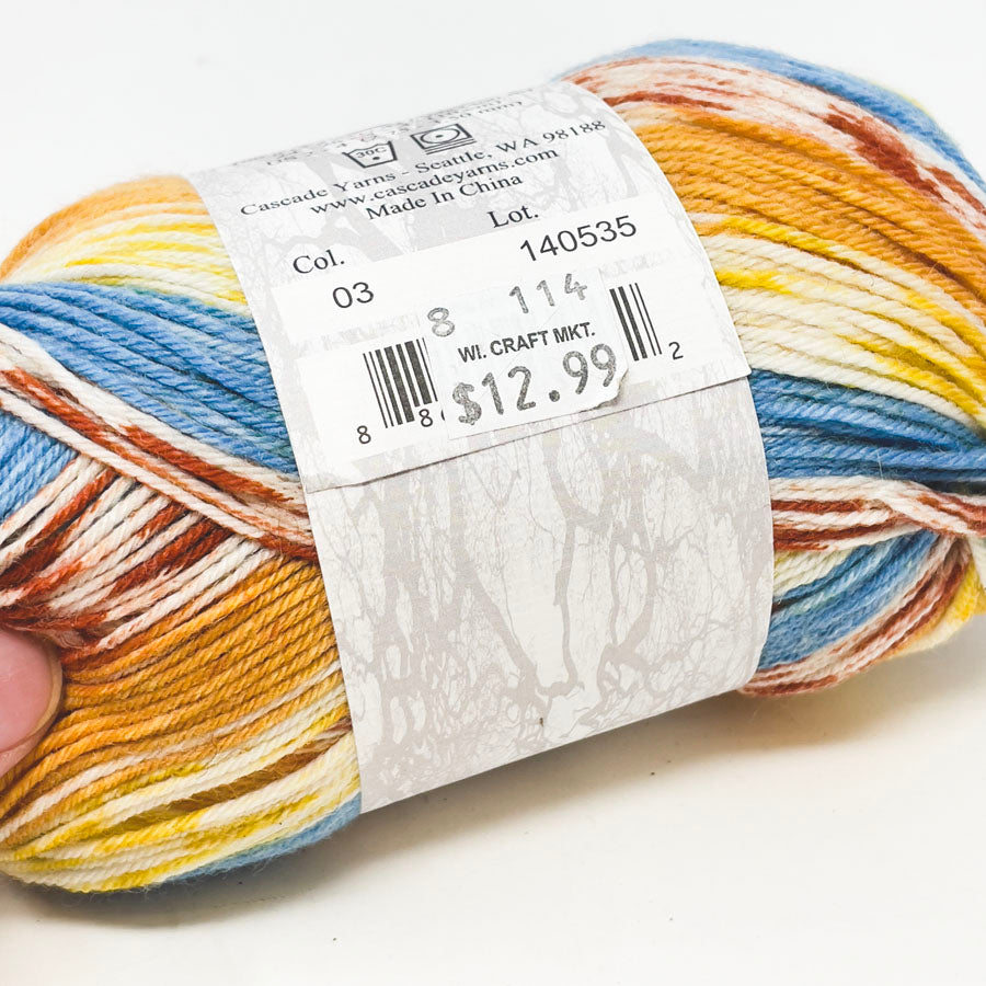 Cascade Yarns - Heritage Prints Wool Blend Yarn