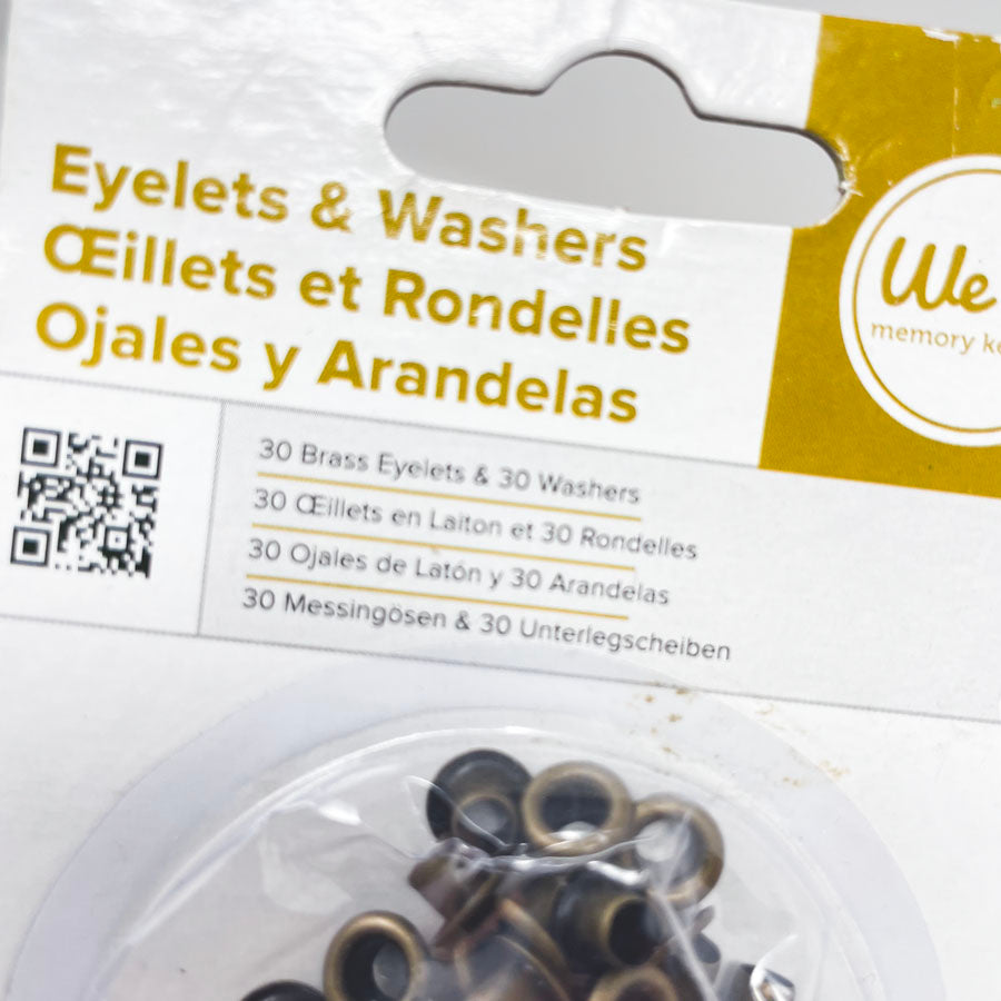 Eyelets & Washers - Brass