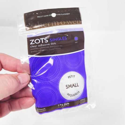 Zots Singles Clear Adhesive Dots