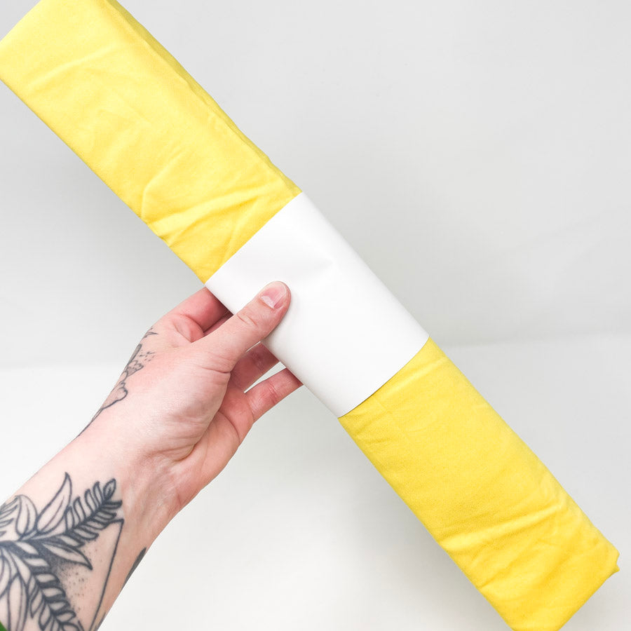 54" x 72" Yellow Cotton Fabric