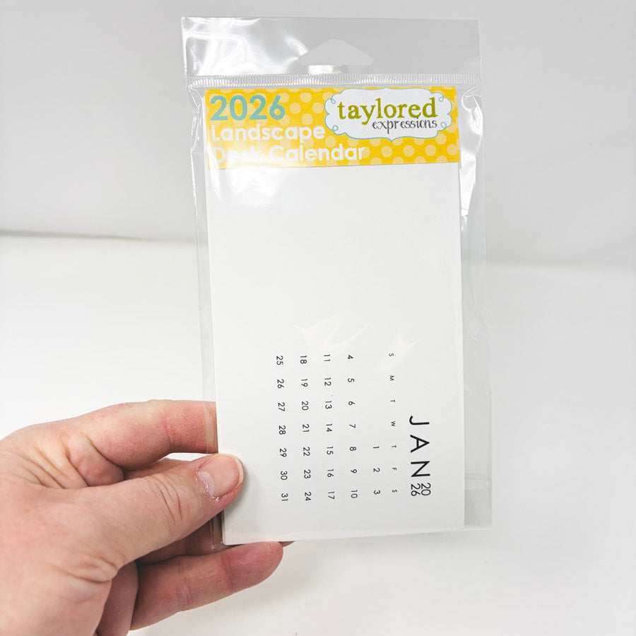 Taylored Expressions 2026 Landscape Calendar Sheets
