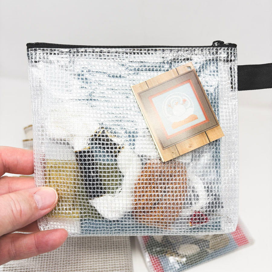 Bent Creek Square Zipper Cross Stitch Kits