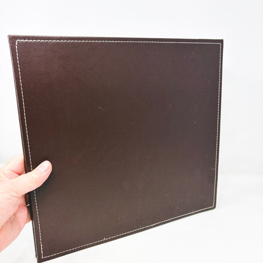 Making Memories 12" x 12" Brown Faux Leather Scrapbook