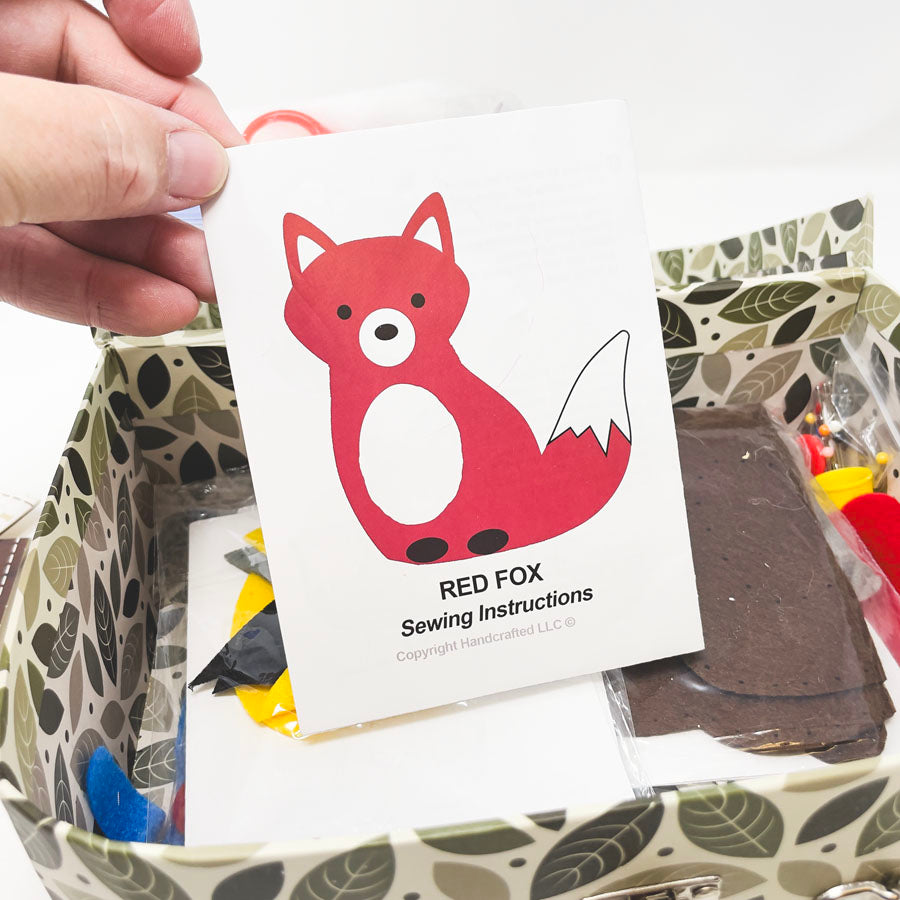 Woodland Friends Sewing Kit (Partial)