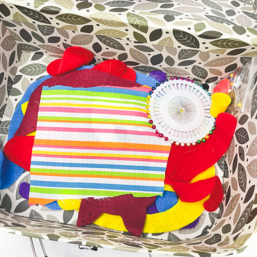 Woodland Friends Sewing Kit (Partial)