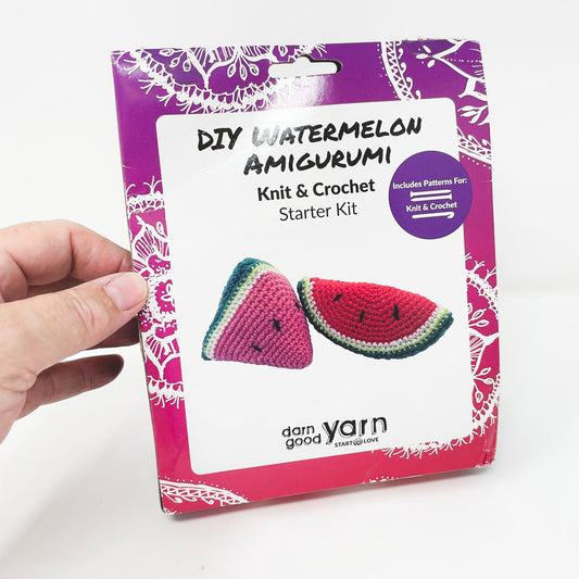 Darn Good Yarn DIY Watermelon Amigurumi Kit