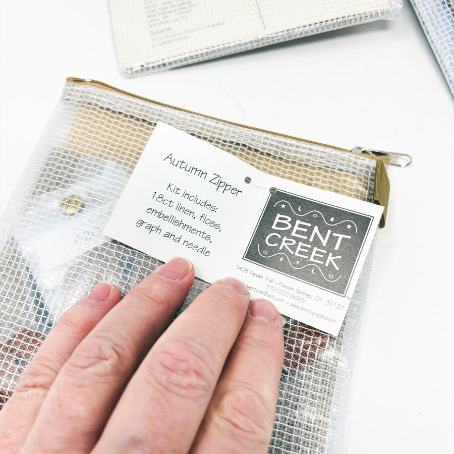 Bent Creek Square Zipper Cross Stitch Kits