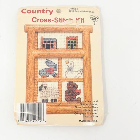 Childhood Memories Country Cross Stitch - What's New Inc.