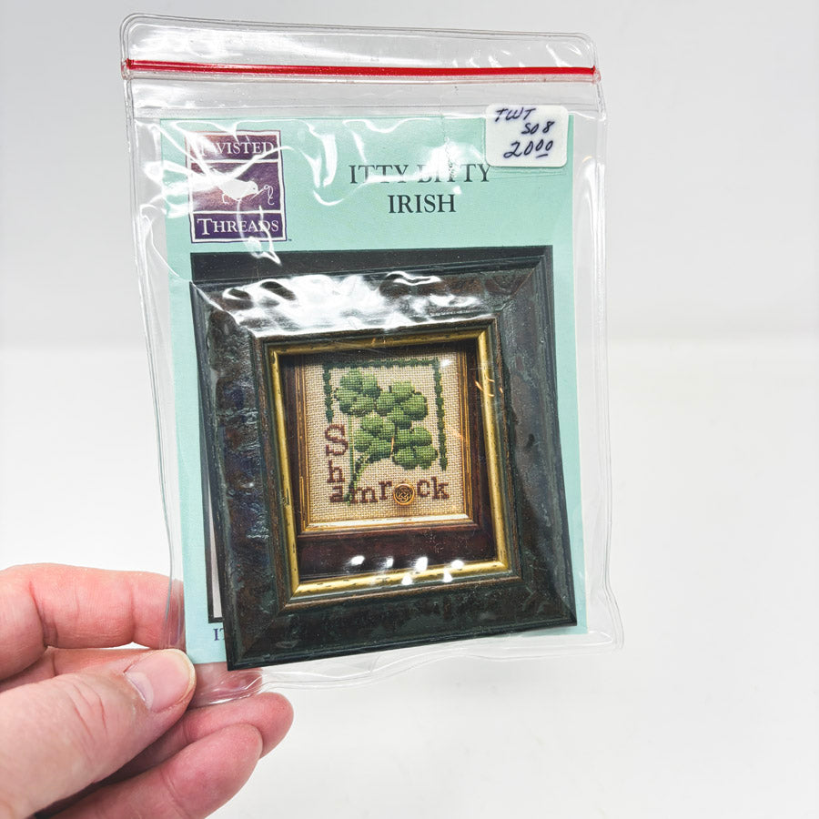 Twisted Threads "Autumn Cornucopia" Cross Stitch Chart & Frame