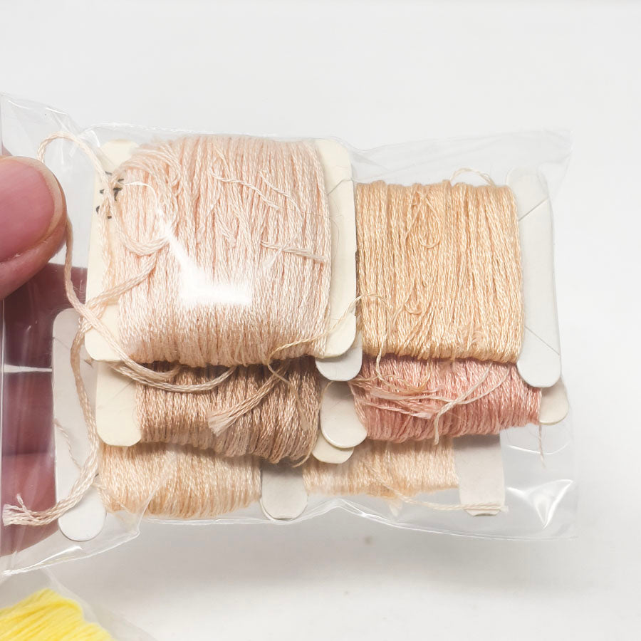Orange to Yellow Small Floss Bundles
