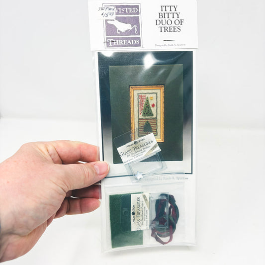 Twisted Threads "Duo of Trees" Cross Stitch Kit