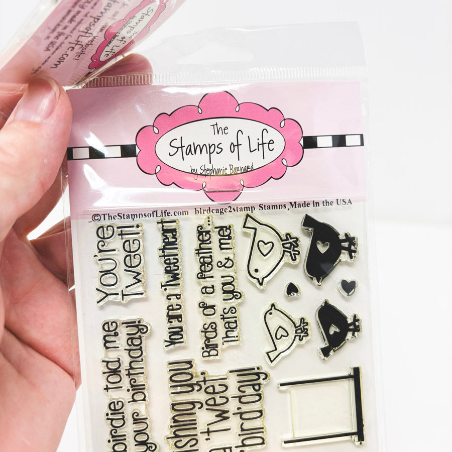 Birdcage 2 Stamps Set by Stamps of Life