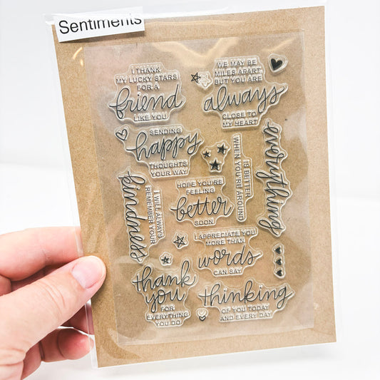 Thank My Lucky Stars – Clear Cling Stamp Set