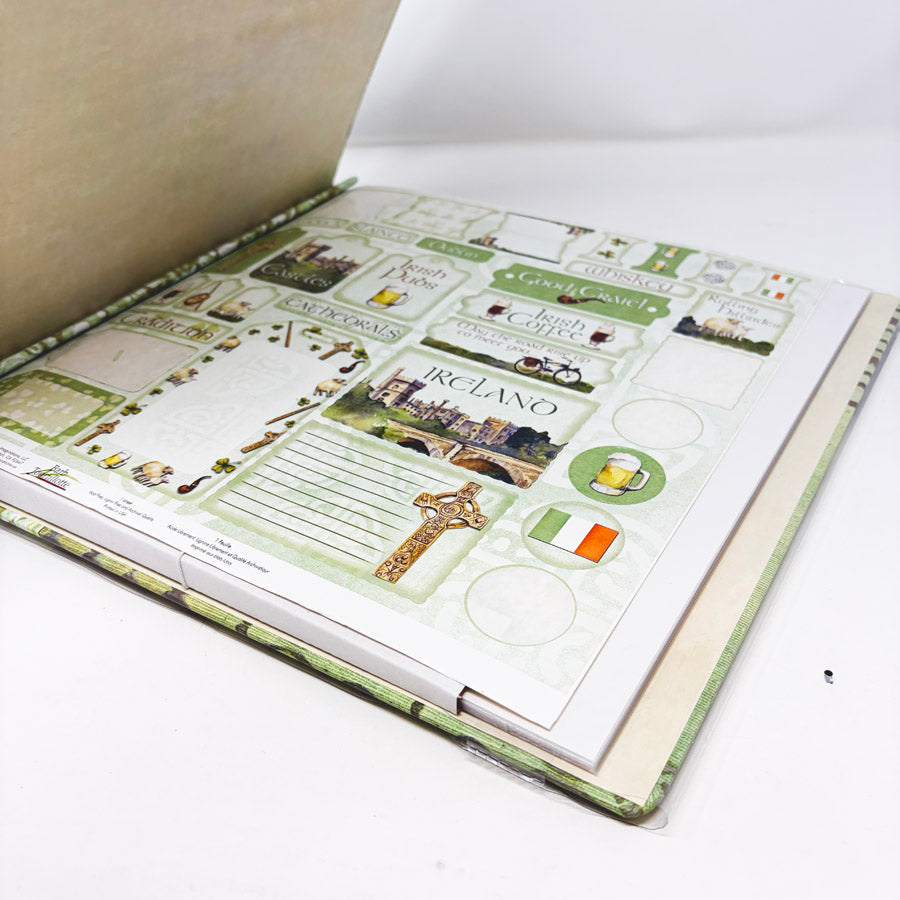 Colorbok 12" x 12" Green Celtic Themed Scrapbook