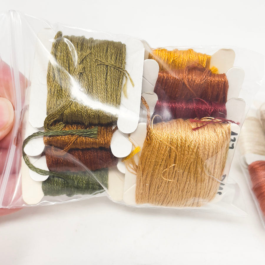 Dark Color Blend Small Floss Bundles