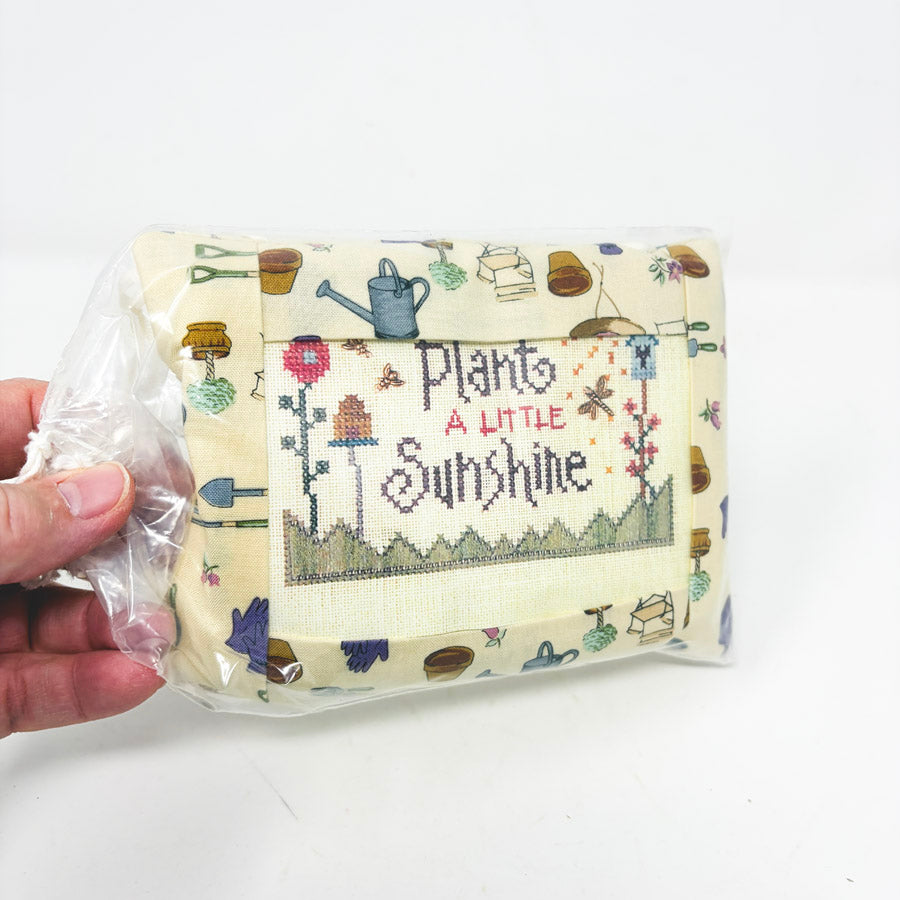 Lizzie*Kate "Plant a Little Sunshine" Cross Stitch Kit