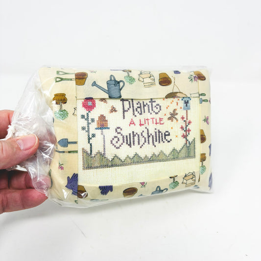 Lizzie*Kate "Plant a Little Sunshine" Cross Stitch Kit