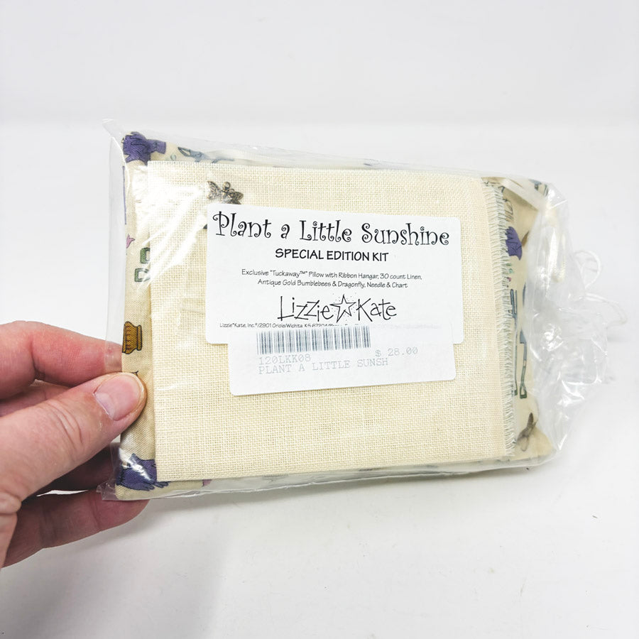 Lizzie*Kate "Plant a Little Sunshine" Cross Stitch Kit