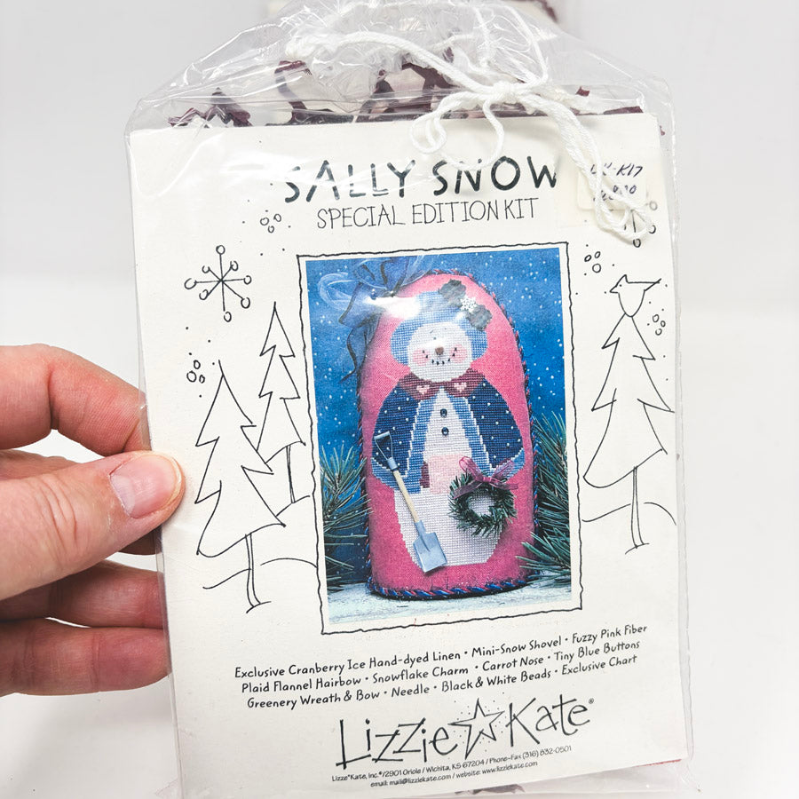 Lizzie*Kate "Snow" Special Edition Cross Stitch Kits
