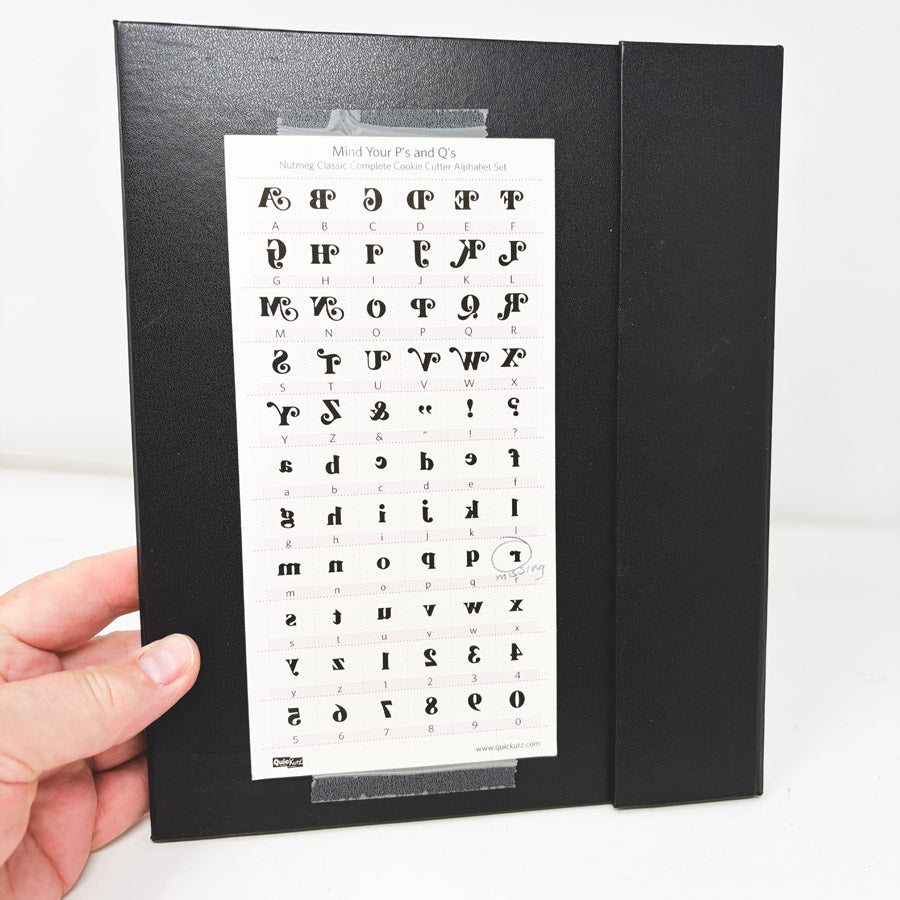 QuicKutz Alphabet Die Cuts