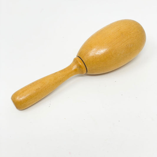 Wood Darning Egg with Handle