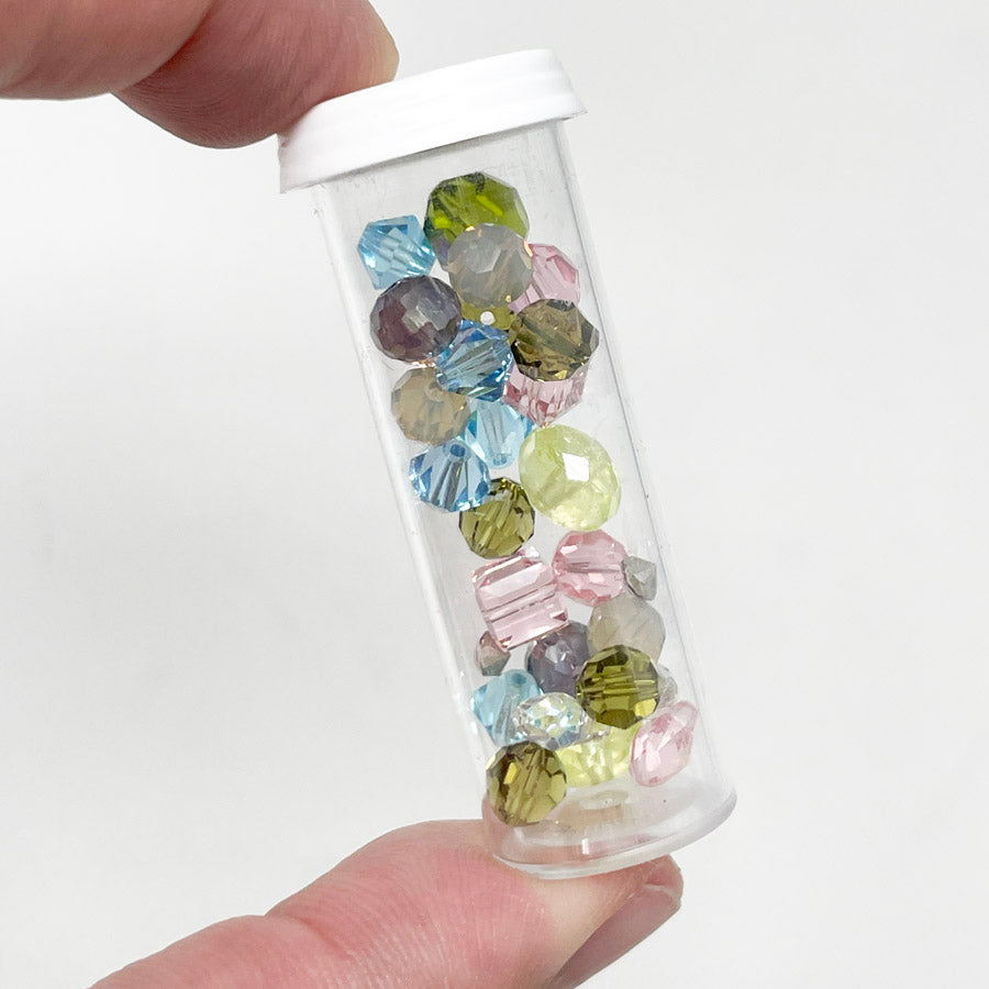 Pastel Plastic Assorted Beads