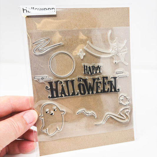 Happy Halloween Cling Stamp Set