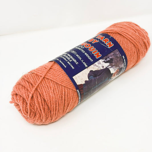 Pingouin Acrylic Yarn in Deep Coral