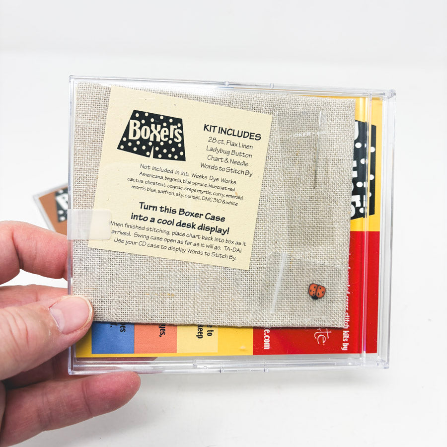 Lizzie*Kate Boxers Cross Stitch Kits