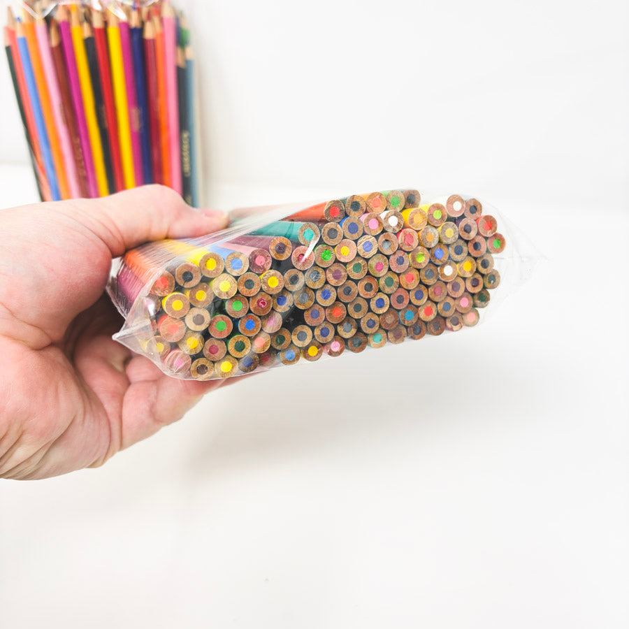 Big Bundles of Colored Pencils