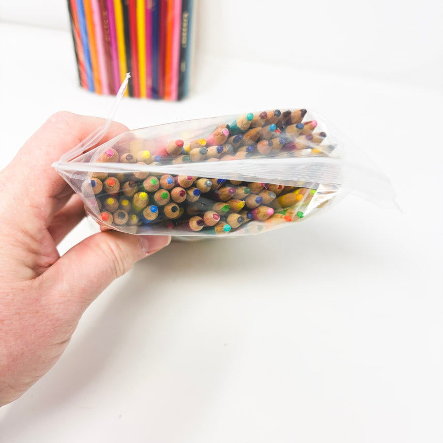 Big Bundles of Colored Pencils